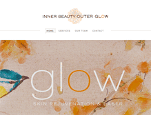 Tablet Screenshot of innerbeautyouterglow.com